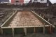 Dubbele wapening vloer en wapening vorstrand